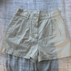 CREAM WILFRED FREE SHORTS FROM ARITZIA
